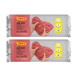 Educators Resource JOVI Premium Air Dry Clay, 2.2lb Bar, Terracotta - Pack of 2* Clay, Dough & Sand Art