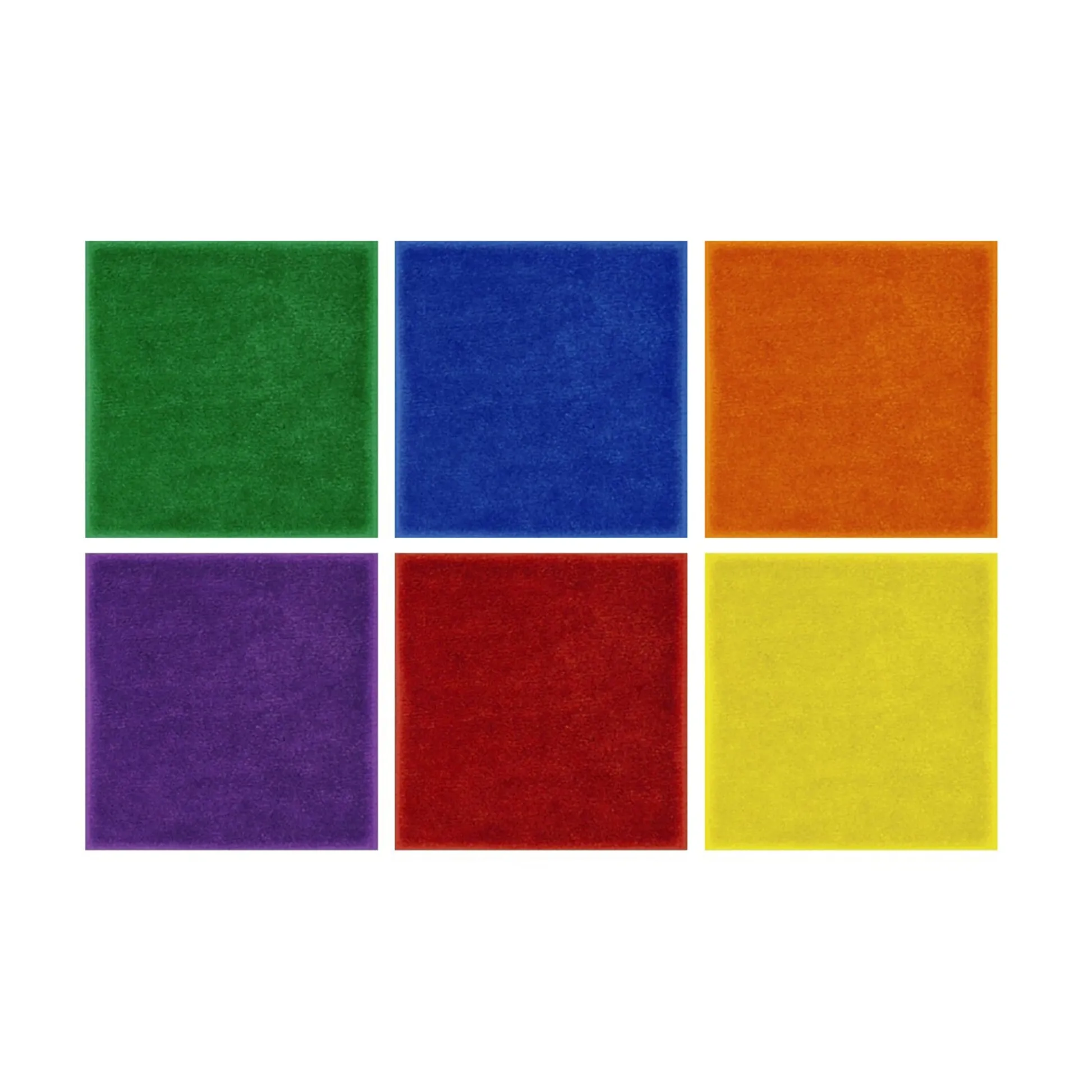 Educators Resource Joy Carpets & Co Joy in a Box - Vibrant Classroom Carpet Squares, 24 Pack* Preschool Education Toys & Activities