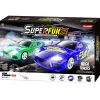 Flat River Group Joysway SuperFun 205 1:43 Scale USB-Powered Slot Car Racing Set with LED Headlights* Playsets & Racetracks