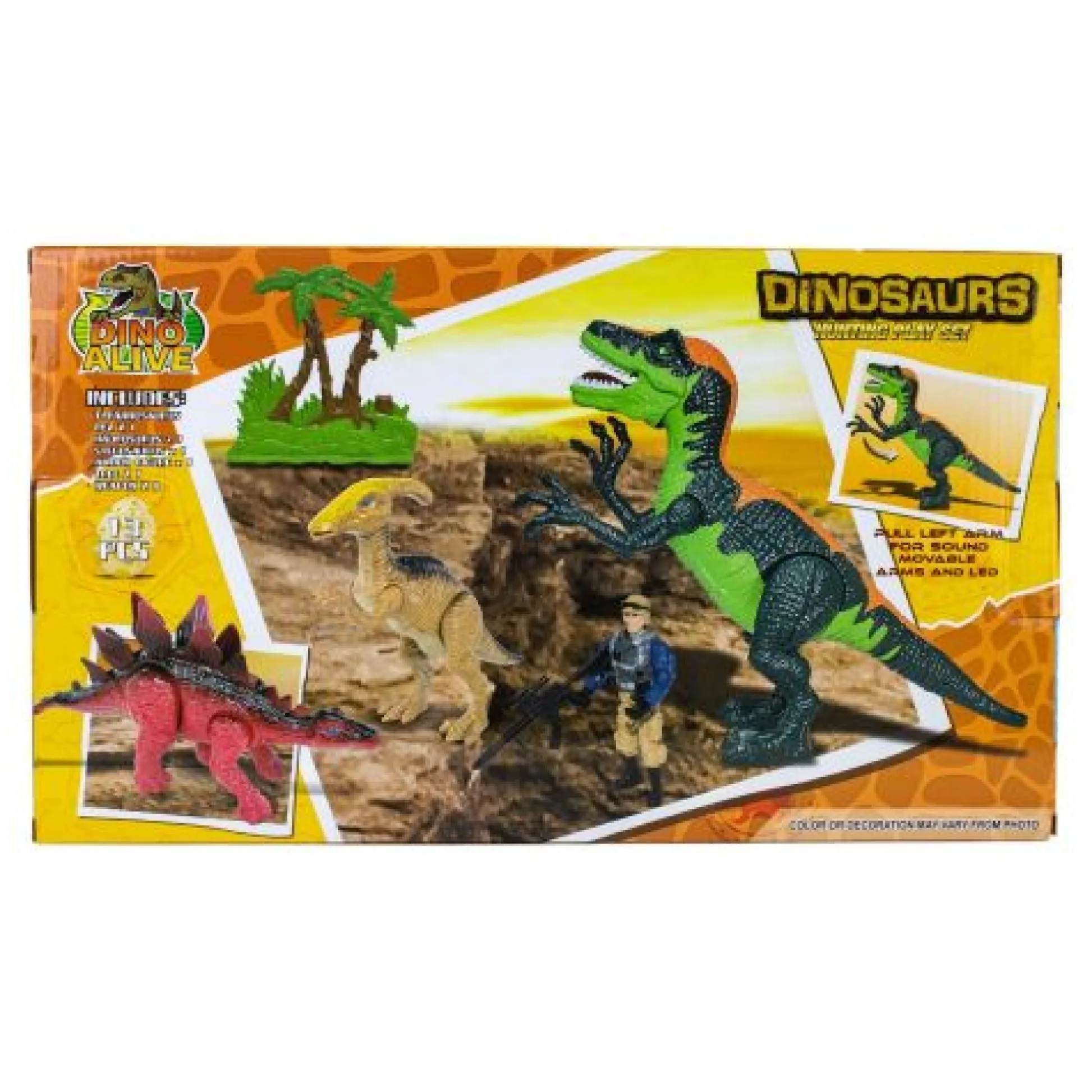 Calendar Holdings, LLC Juda Toys Dinosaurs Hunting Playset with Sound and Action Features* Playsets & Vehicles