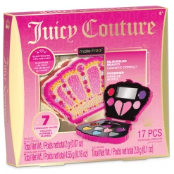 Flat River Group Juicy Couture Bejeweled Beauty Cosmetic Compact Kit for Kids* Dress Up & Accessories|Dress Up