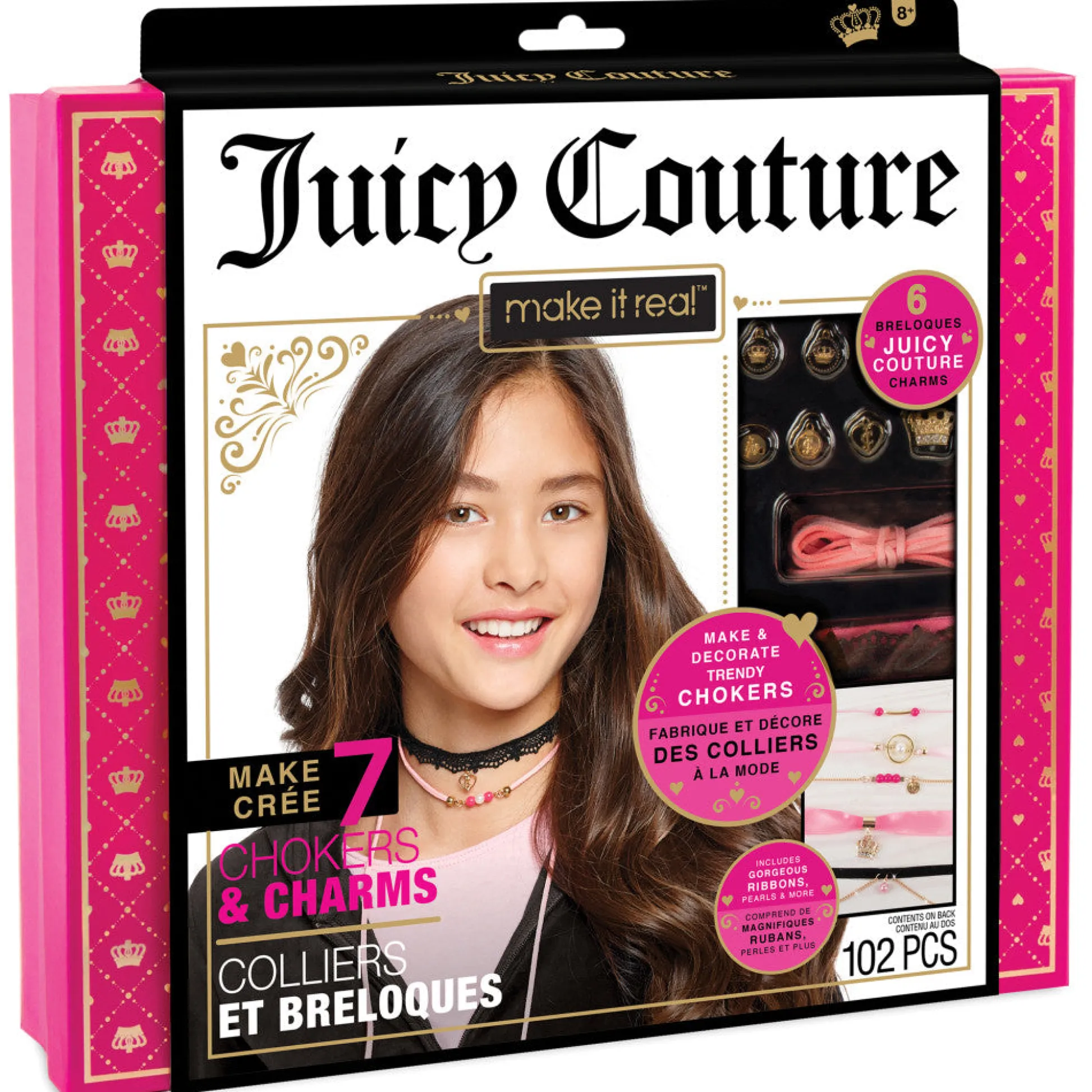 Flat River Group Juicy Couture DIY Chokers & Charms Jewelry Making Kit* Crafts & Activities