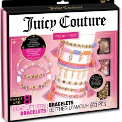 Flat River Group Juicy Couture Love Letters DIY Bracelet Kit - Create Personalized Jewelry* Crafts & Activities