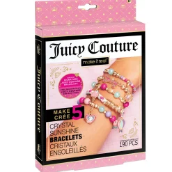 Flat River Group Juicy Couture Mini Crystal Sunshine DIY Bracelet Kit - Colorful Beads & Charms* Crafts & Activities
