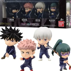 The Distribution Solutions Jujutsu Kaisen ADVERGE Mini Figure Collector Set: Iconic Quartet* Collectible Figures & Playsets