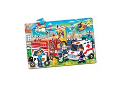AreYouGame Jumbo Floor Puzzle - Emergency Rescue: 50 pcs* Puzzles