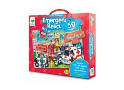 AreYouGame Jumbo Floor Puzzle - Emergency Rescue: 50 pcs* Puzzles