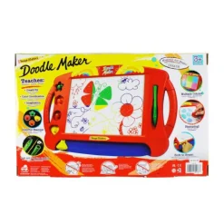 Calendar Holdings, LLC Jumbo Magnetic Doodle Maker Drawing Board Set - Multi-Color* Drawing, Color & Painting