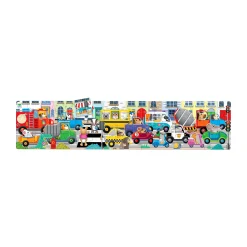 AreYouGame Jumbo Traffic Jam Floor Puzzle - 51 pc* Social & Emotional Skills|Puzzles