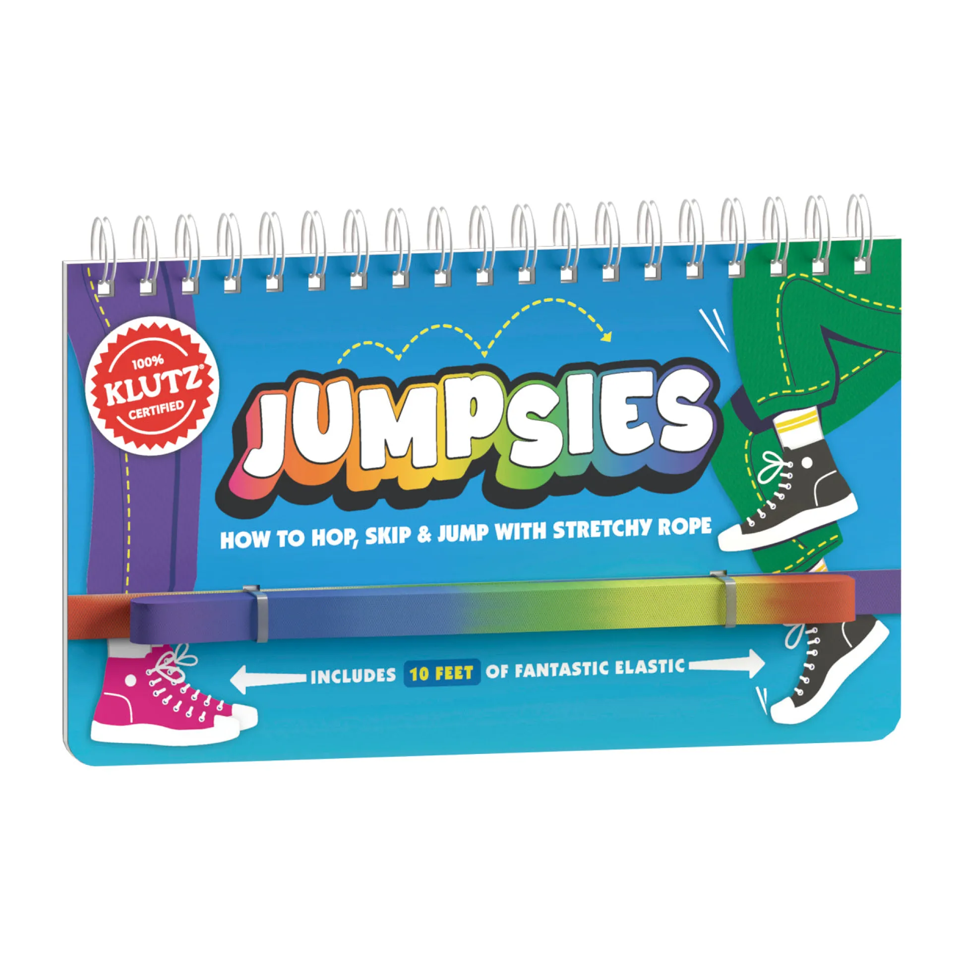 AreYouGame Jumpsies: Master Hop, Skip & Jump with Stretchy Rope* Classic Games|Social & Emotional Skills