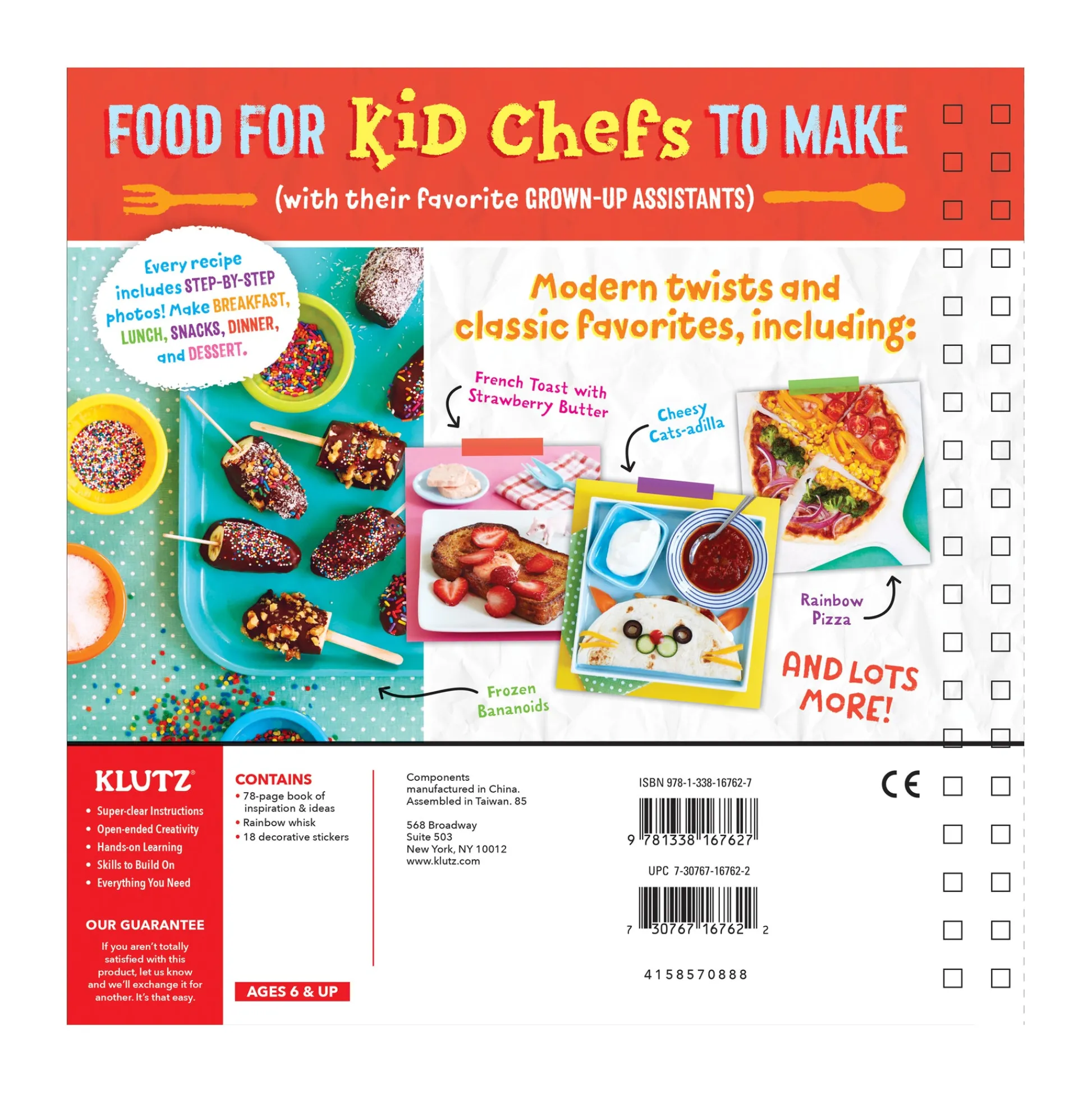 AreYouGame Junior Chef Delights: Exciting Culinary Adventures with Kids Cooking Kit* Kitchens & Play Food|Dress Up