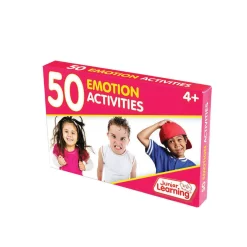 Flat River Group Junior Learning 50 Emotion Activities - Interactive Emotional Learning Set for Ages 4-5* Social & Emotional Skills