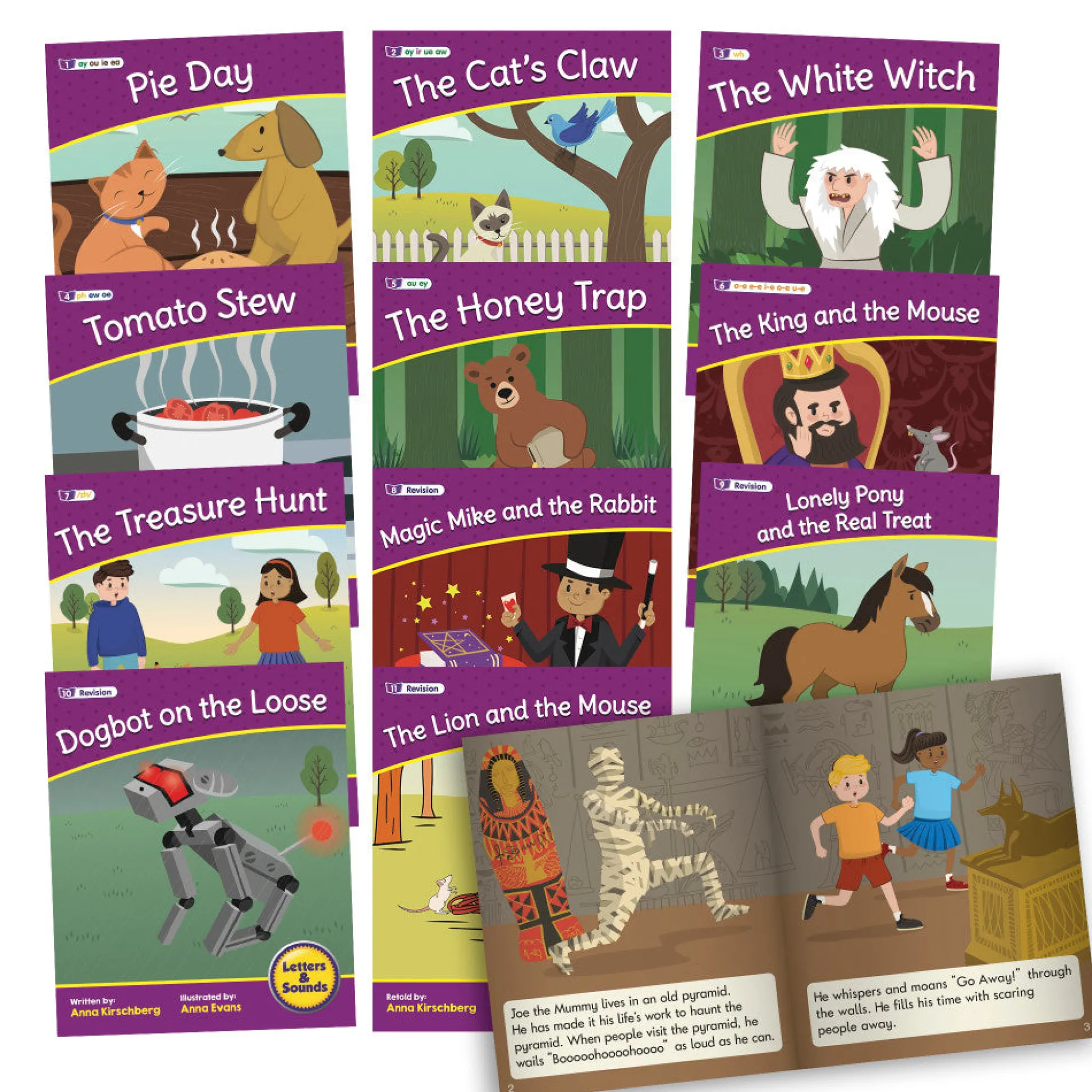 Flat River Group Junior Learning - Letters & Sounds Phase 5 Set 2 - Fiction Educational Set* Reading, Writing & Speech