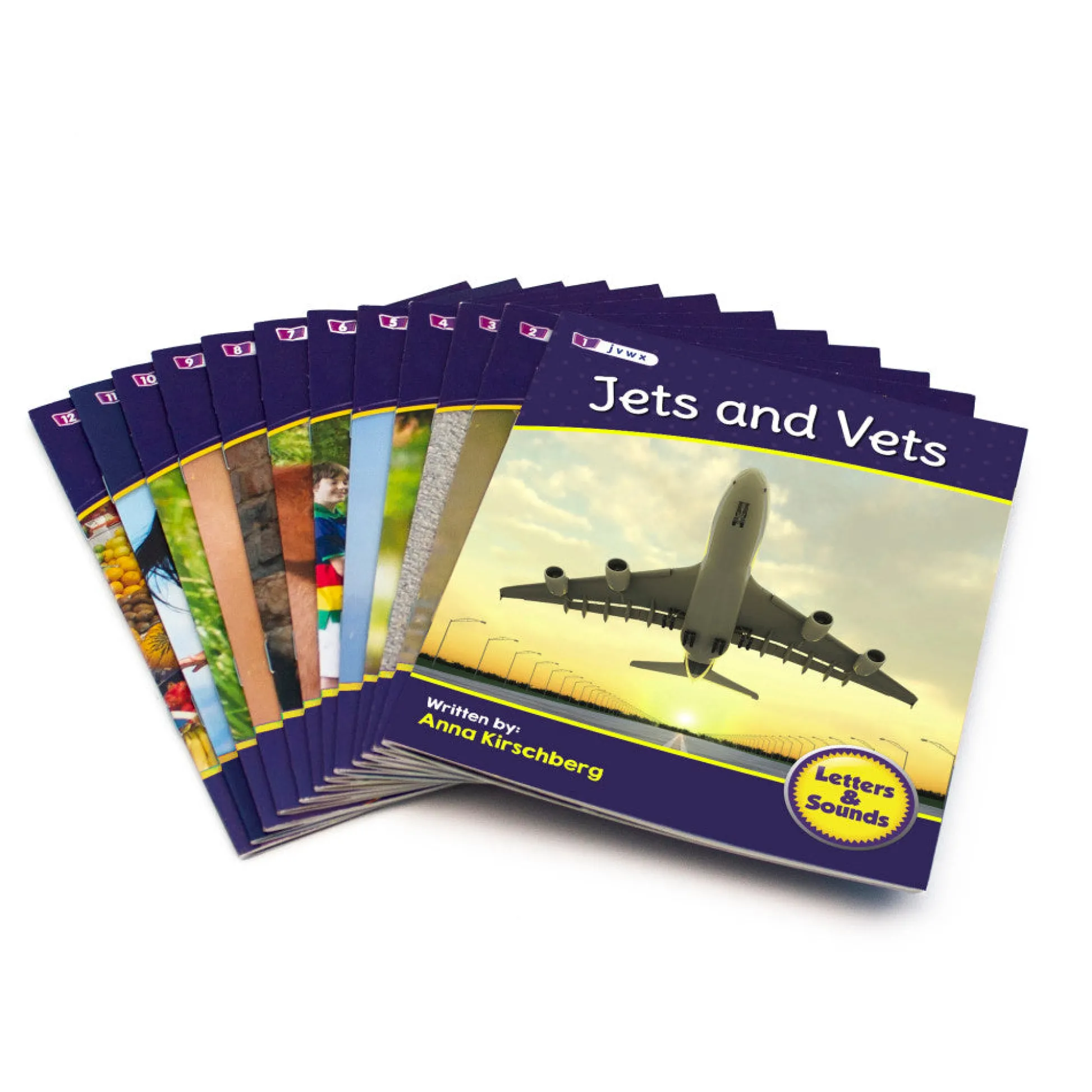 Flat River Group Junior Learning - Letters & Sounds Phase 3 Set 2 - Non-Fiction Educational Learning Set* Reading, Writing & Speech