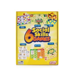 Flat River Group Junior Learning 6 Social Skills Games - Emotional & Ethical Development Set* Social & Emotional Skills