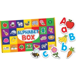 Educators Resource Junior Learning Alphabet Box - Early Phonics and Letter Recognition Game* Preschool Education Toys & Activities