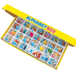 Educators Resource Junior Learning Alphabet Box - Early Phonics and Letter Recognition Game* Preschool Education Toys & Activities