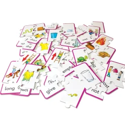 Educators Resource Junior Learning Antonym Puzzles - Multicolored - 3 Sets* Puzzles