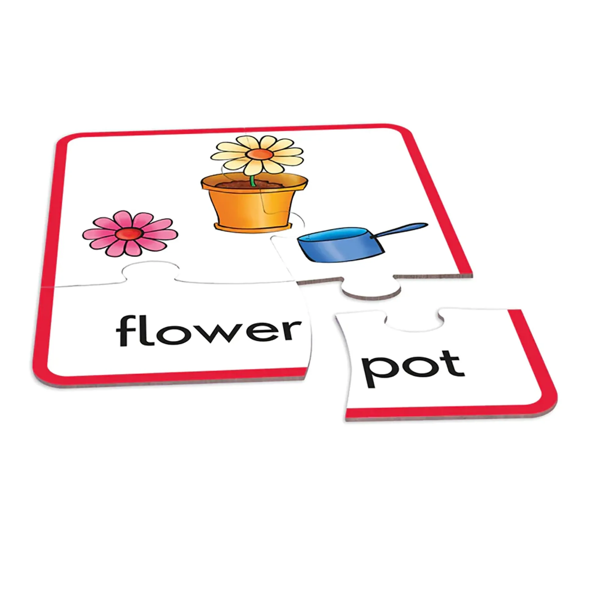 Educators Resource Junior Learning Compound Word Puzzles - Multicolored Language Game* Puzzles