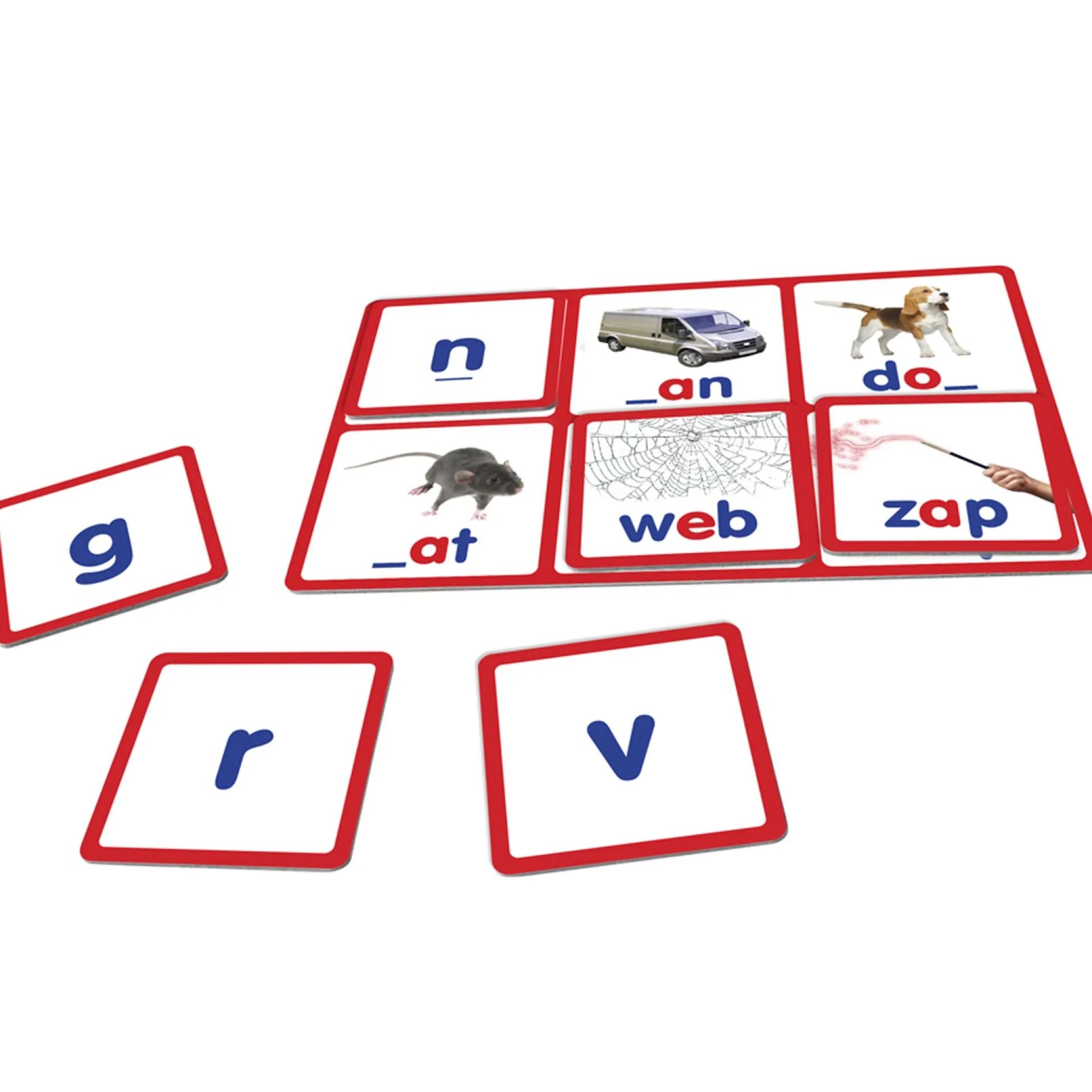 Educators Resource Junior Learning CVC Bingo Game Set - Consonant Vowel Consonant Learning Kit* Preschool Education Toys & Activities