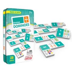 Educators Resource Junior Learning Division Whiz Match & Learn Dominoes - Double Fun Pack* Dominoes & Tiles Games