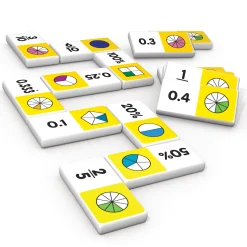 Educators Resource Junior Learning Equivalence Dominoes Game - 2 Pack Learning Set* Dominoes & Tiles Games