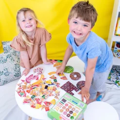 Educators Resource Junior Learning Food Fractions - Magnetic Educational Toy* Math Toys|Math, Counting & Time