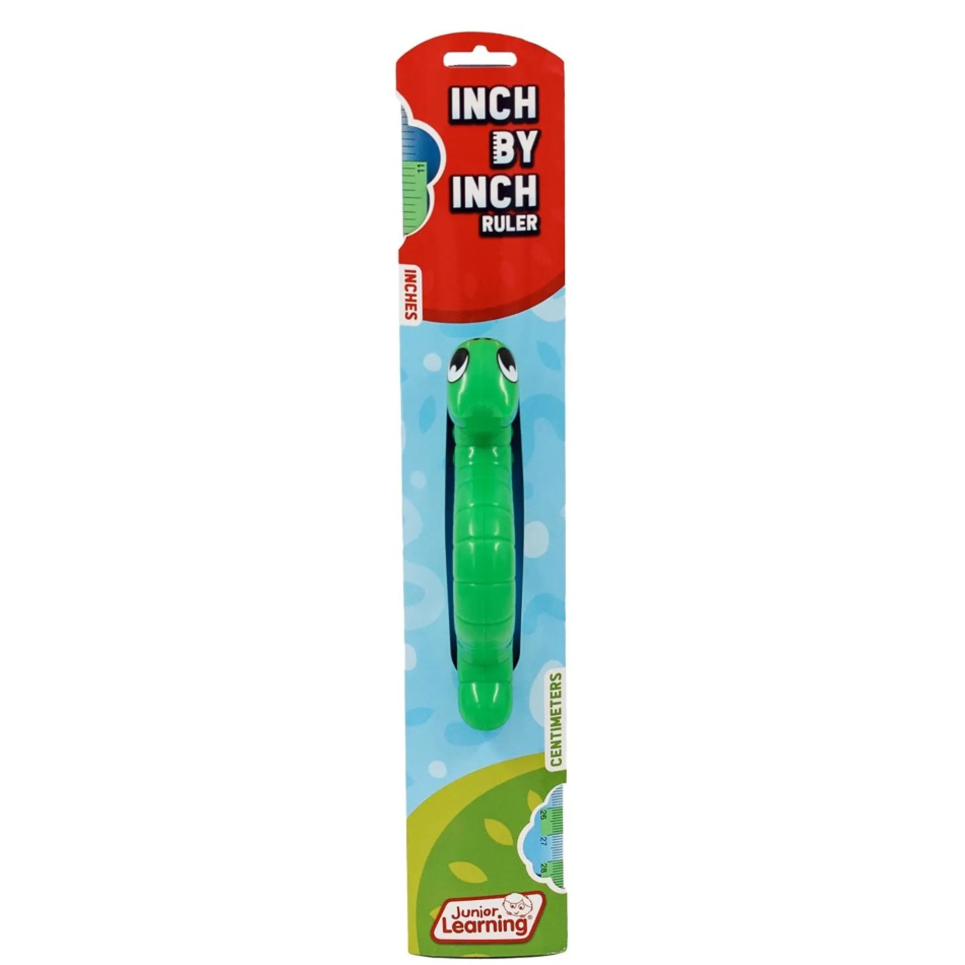 Flat River Group Junior Learning Inch By Inch Ruler - Dual Measurement Learning Tool* Math Toys|Math, Counting & Time