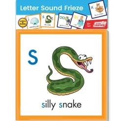 Flat River Group Junior Learning Letter Sound Frieze - Phonics Wall Display for Early Education* Preschool Education Toys & Activities