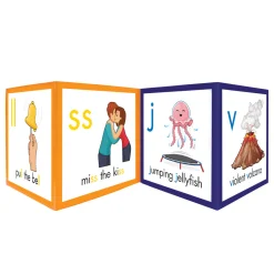 Flat River Group Junior Learning Letter Sound Frieze - Phonics Wall Display for Early Education* Preschool Education Toys & Activities