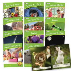Flat River Group Junior Learning Letters & Sounds Phase 4 Set 2 - Life Science Educational Set* Reading, Writing & Speech