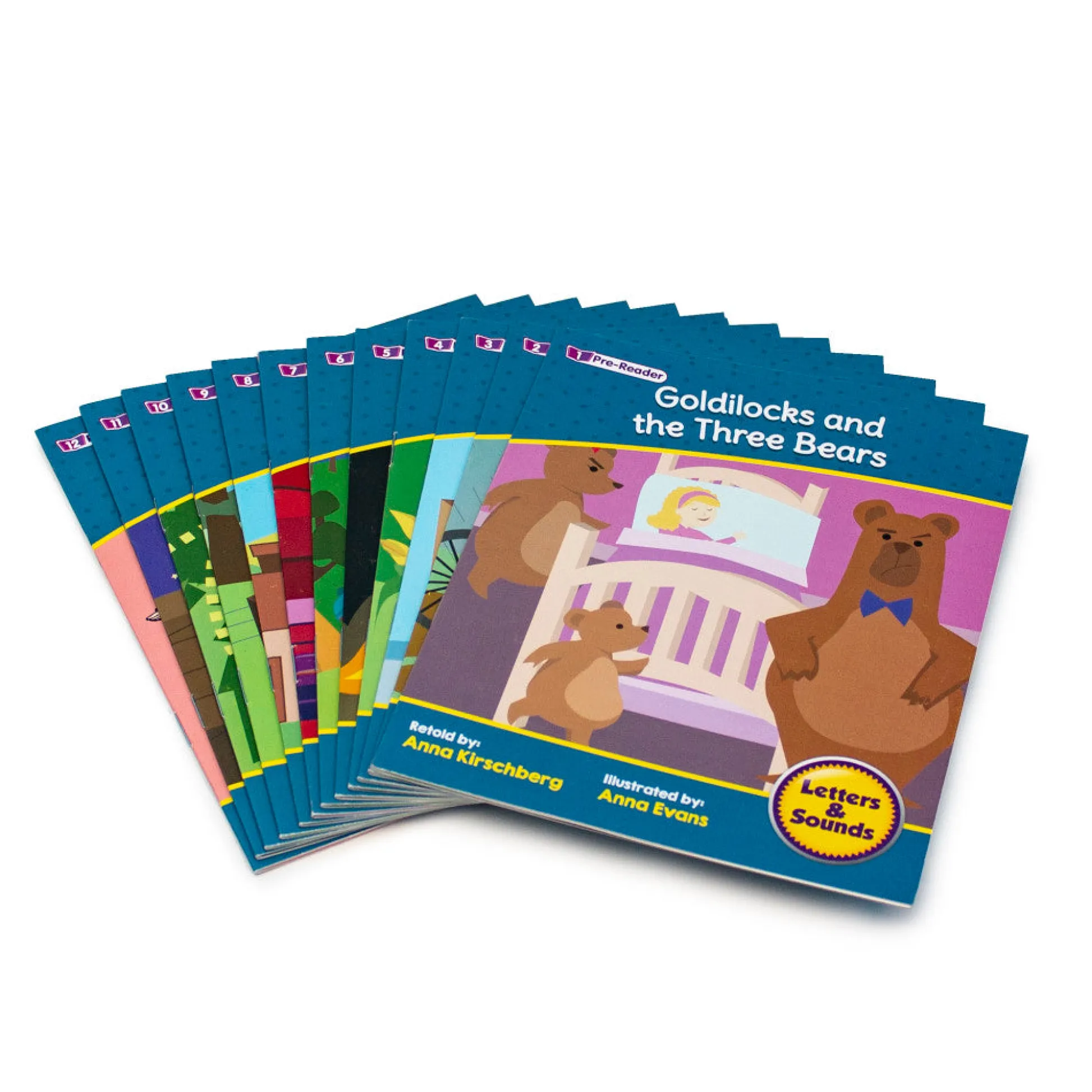 Flat River Group Junior Learning Letters & Sounds Phase 1 Set 2 - Fictional Reading Set* Reading, Writing & Speech