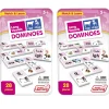 Educators Resource Junior Learning Long Vowel Dominoes - Multiplayer Educational Game Set* Dominoes & Tiles Games