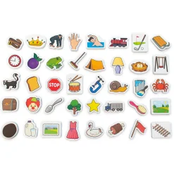 Educators Resource Junior Learning Magnetic Foam Blend Objects - Multicolor Educational Set* Preschool Education Toys & Activities