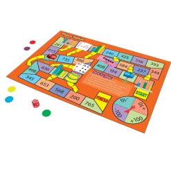 Educators Resource Junior Learning Math Board Games - Addition & Subtraction Adventure Pack of 2* Role-Playing Games|Board Games