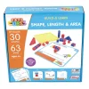 Flat River Group Junior Learning Mathcubes Set - Geometric & Measurement Exploration Kit* Math Toys|Math, Counting & Time