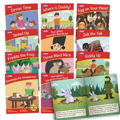 Flat River Group Junior Learning Phase 6 Set 2 - Fiction Readers Educational Set* Reading, Writing & Speech