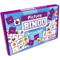 Educators Resource Junior Learning Picture Bingo - Colorful Matching Game - Multicolored, 2 Pack* Social & Emotional Skills|Preschool Education Toys & Activities