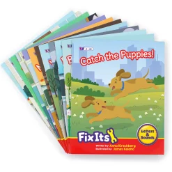 Flat River Group Junior Learning 12-Piece Decodable Readers Set - Suffixes & Prefixes* Reading, Writing & Speech