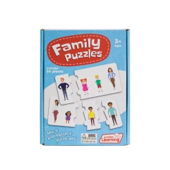 Flat River Group Junior Learning 54-Piece Family Diversity Puzzle - Educational Jigsaw* Puzzles|Social & Emotional Skills