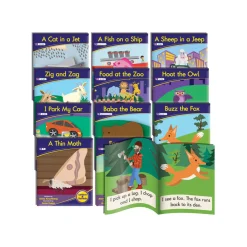 Flat River Group Junior Learning 12-Piece Phonics Readers Fiction Set* Reading, Writing & Speech