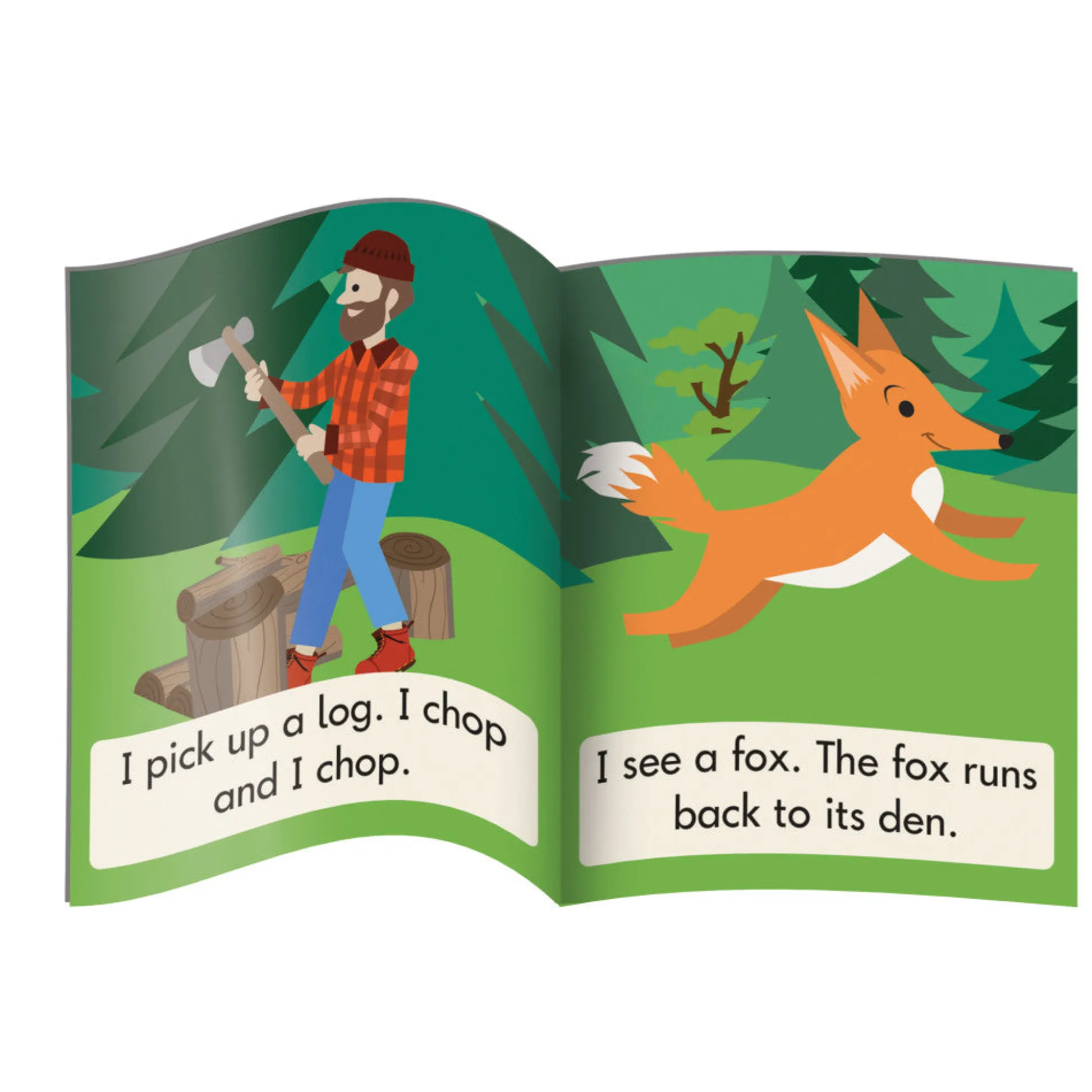 Flat River Group Junior Learning 12-Piece Phonics Readers Fiction Set* Reading, Writing & Speech