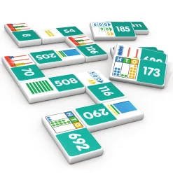 Educators Resource Junior Learning Place Value Dominoes - Educational Math Game - 2-Pack Set* Dominoes & Tiles Games