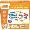Flat River Group Junior Learning Rainbow Phonics Blox - CVC Word Building - Phase 2 for Kids 4+* Preschool Education Toys & Activities