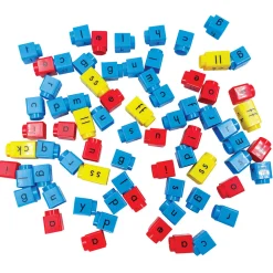 Flat River Group Junior Learning Rainbow Phonics Blox - CVC Word Building - Phase 2 for Kids 4+* Preschool Education Toys & Activities