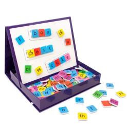 Flat River Group Junior Learning Rainbow Phonics Magnetic Tiles Set - Educational Toy* Preschool Education Toys & Activities