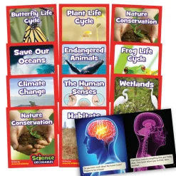 Flat River Group Junior Learning Science Decodables - Phase 6 Non-Fiction Readers - Grade 2* Reading, Writing & Speech