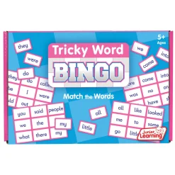 Flat River Group Junior Learning Tricky Word Bingo - Educational Game for Mastering Phonics* Board Games|Role-Playing Games