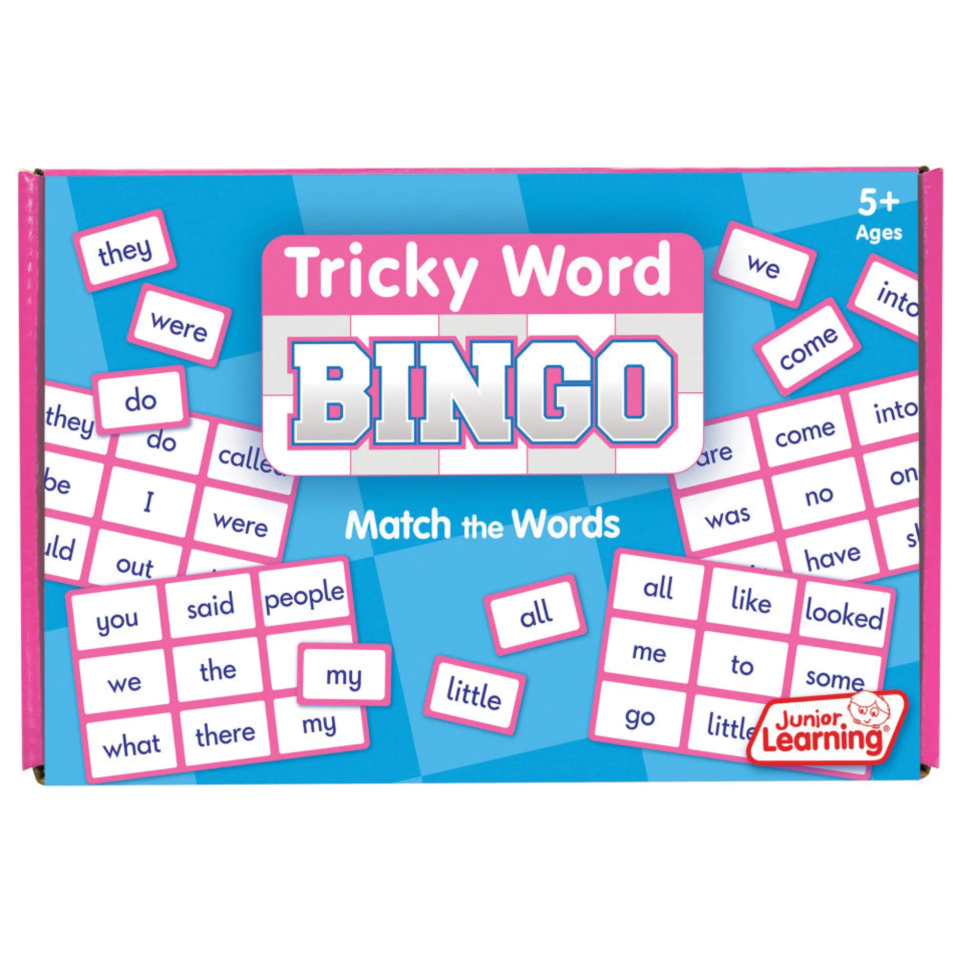 Flat River Group Junior Learning Tricky Word Bingo - Educational Game for Mastering Phonics* Board Games|Role-Playing Games