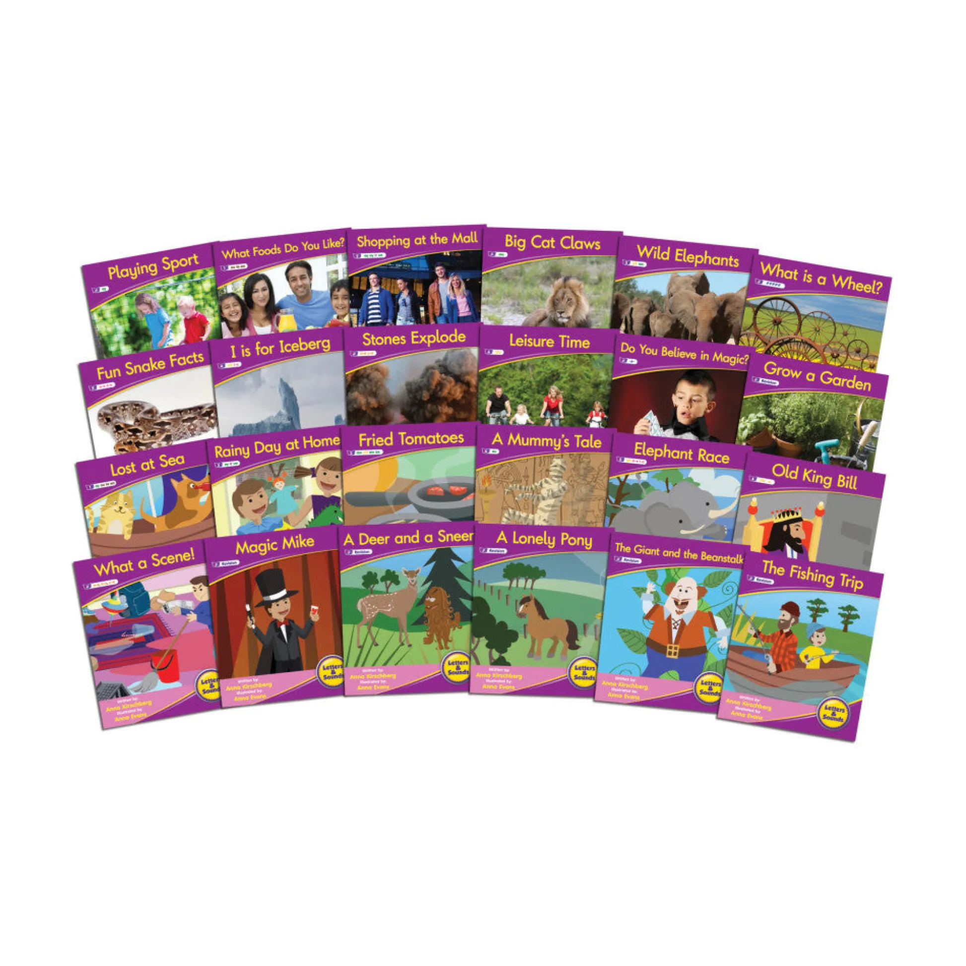 Flat River Group Junior Learning Vowel Sounds Readers - Engaging Fiction Set for Early Readers* Reading, Writing & Speech